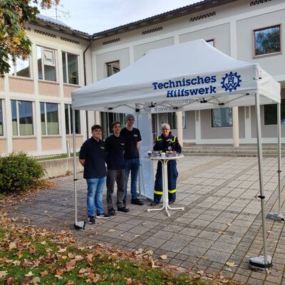 Werbeaktion f&uuml;r die Initiative "Alles Geben - GEMEINSAM GESCHAFFT&laquo; am Gymnasium Lindenberg