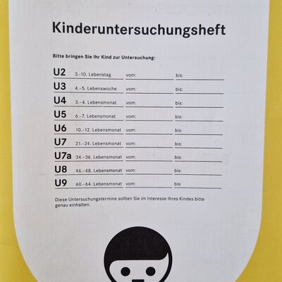 Bild vergr&ouml;&szlig;ern: Untersuchungsheft
