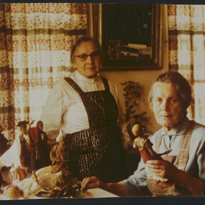 Wachskrippe Maria Heim (privat Roswitha Kögel)