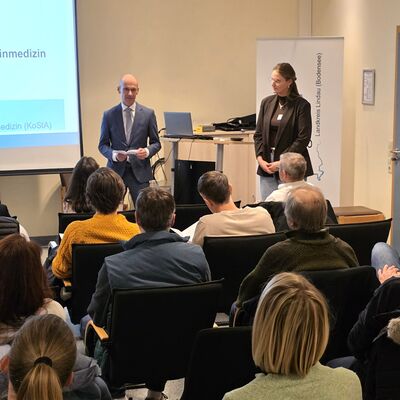Die Auftaktveranstaltung zum Weiterbildungsverbund Allgemeinmedizin war gut besucht (Landkreis Lindau / Nadja Krassik).